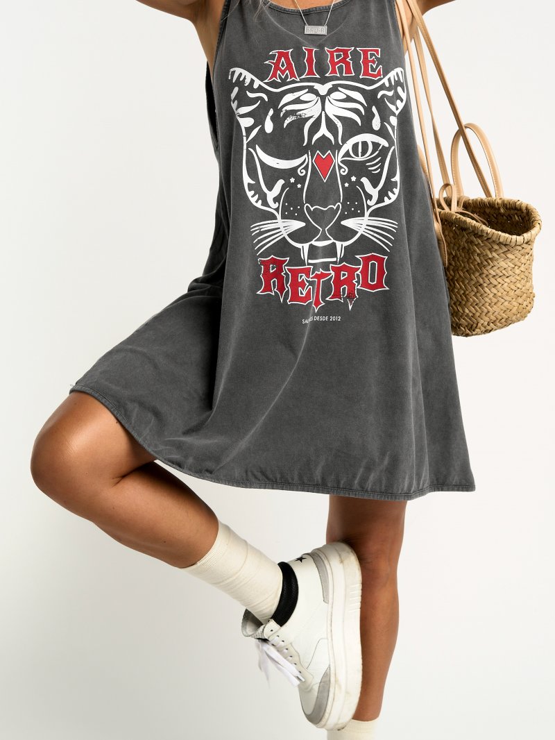 vestido frida influencer aire retro