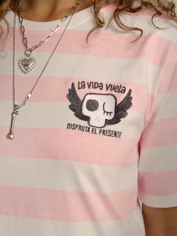 VESTIDO BORDADO "LA VIDA...