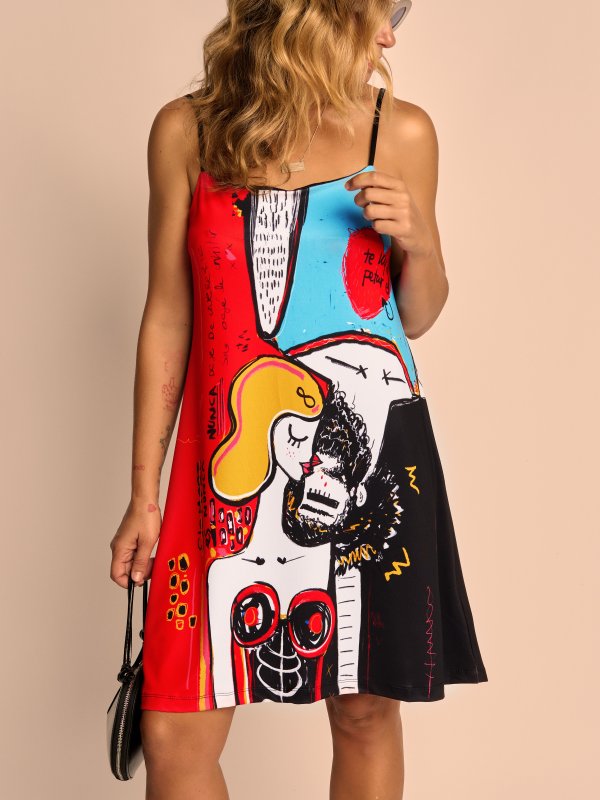 VESTIDO LENCERO "SIEMPRE ES...