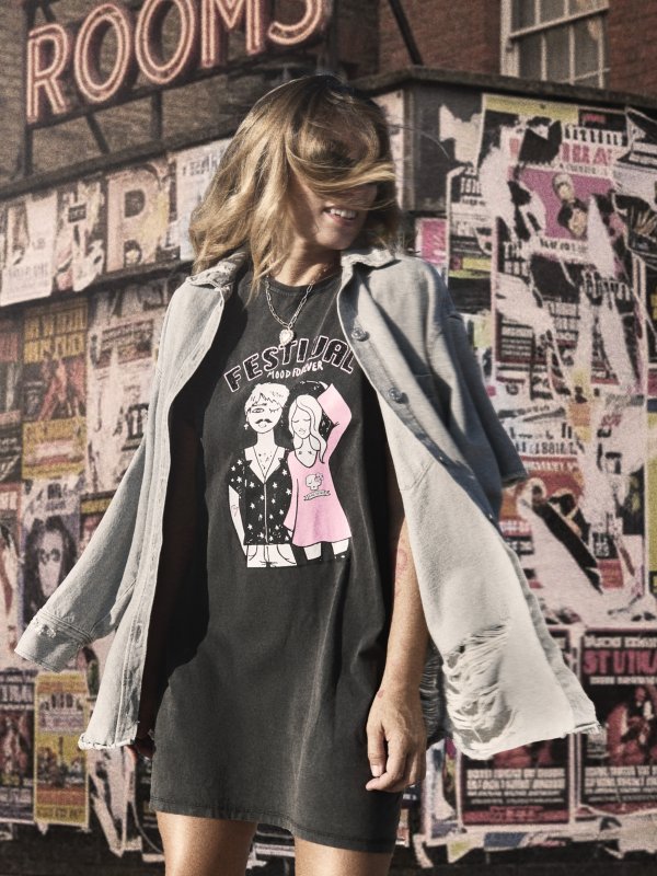 VESTIDO "FESTIVAL" FADE OUT