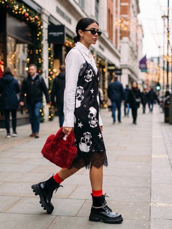 VESTIDO LENCERO "GRUNGE"