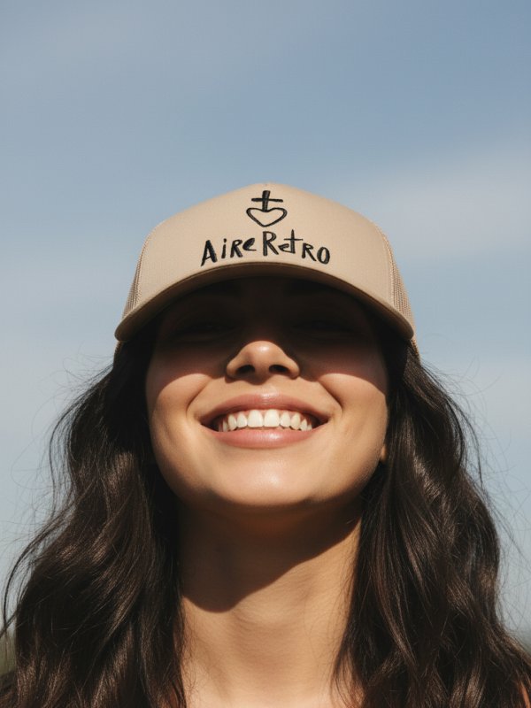 GORRA "AIRE RETRO" BEIGE