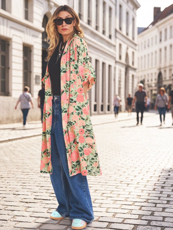 KIMONO "VALIENTE" VERDE