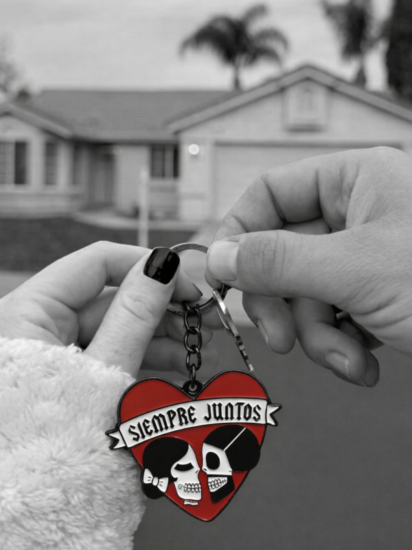 LLAVERO METÁLICO "SIEMPRE...