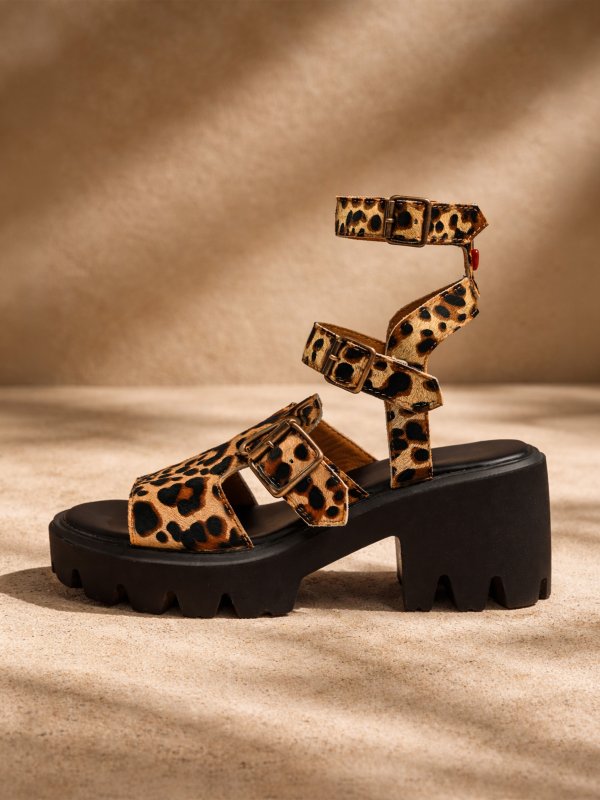 SANDALIAS "LOLA" POTRO