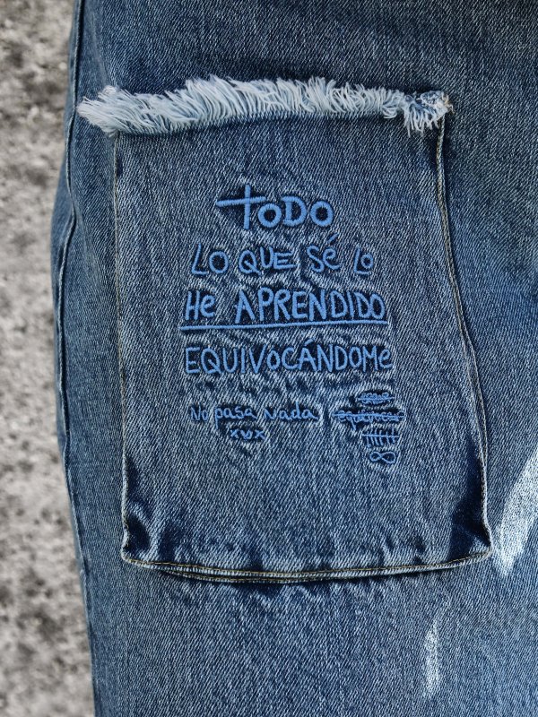 FALDA DENIM "EQUIVOCARSE"