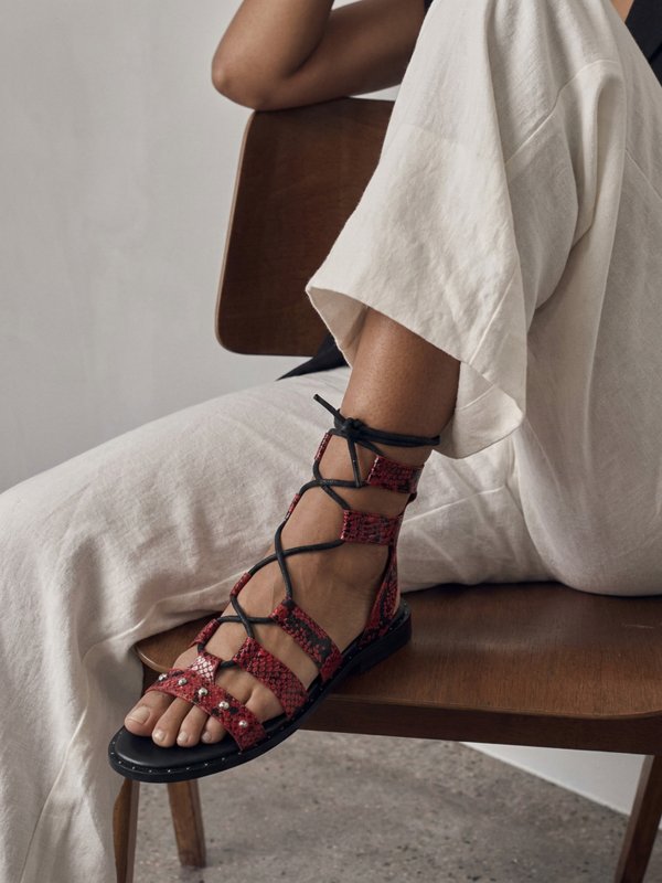 SANDALIAS "EROS" PITÓN