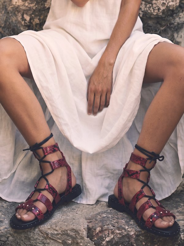 SANDALIAS "EROS" PITÓN