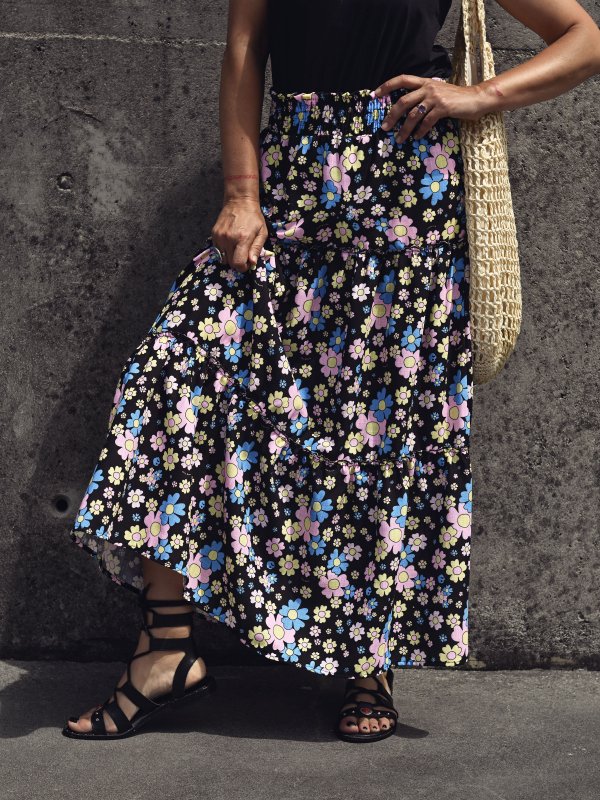 VESTIDO/FALDA "FLOWER POWER"