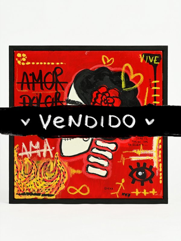 CUADRO "AMOR DOLOR"