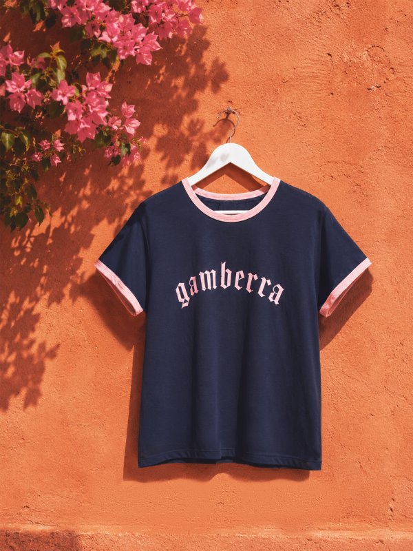 CAMISETA "GAMBERRA" AZUL