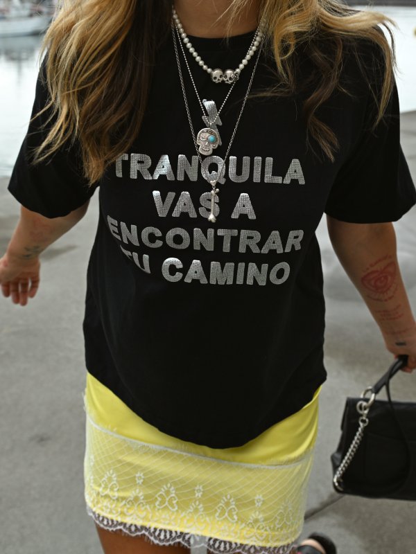 FALDA BLONDA "JANE" AMARILLA