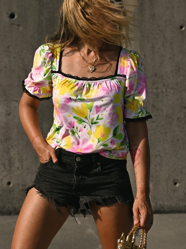 CAMISA FLORAL "SALMA"