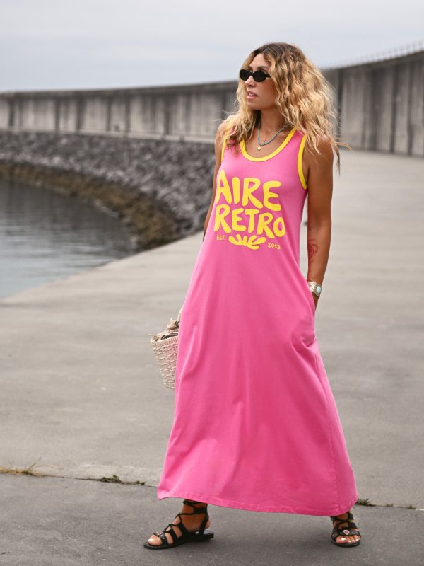 VESTIDO LARGO "AIRE RETRO"...