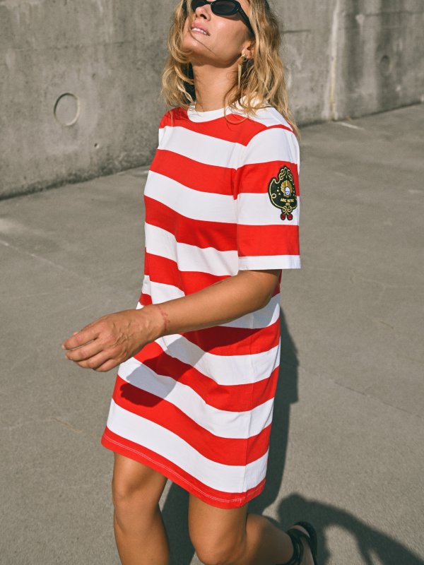 VESTIDO RAYAS "CONCHA"
