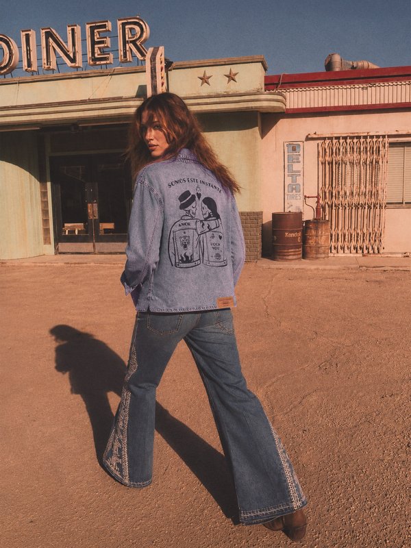 CHAQUETA DENIM "INSTANTE"