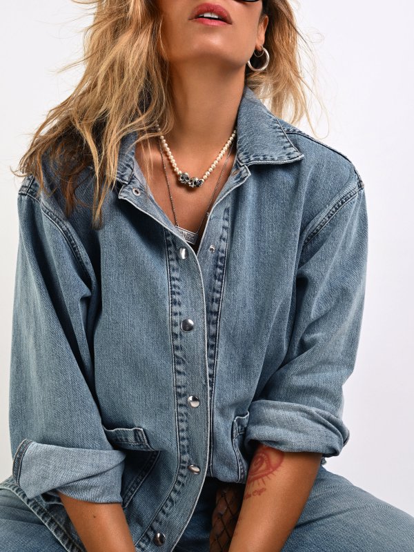 CHAQUETA DENIM "INSTANTE"