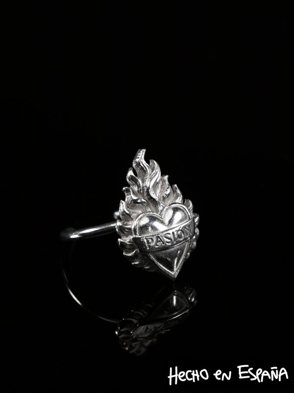 ANILLO "PASIÓN" PLATA