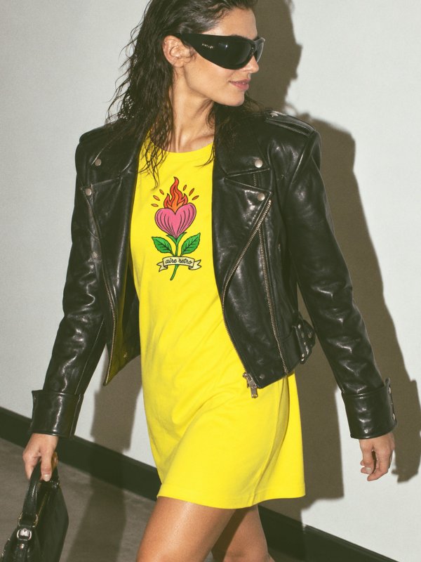 VESTIDO BORDADO "FLOR"