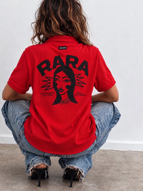 POLO "RARA" ROJO