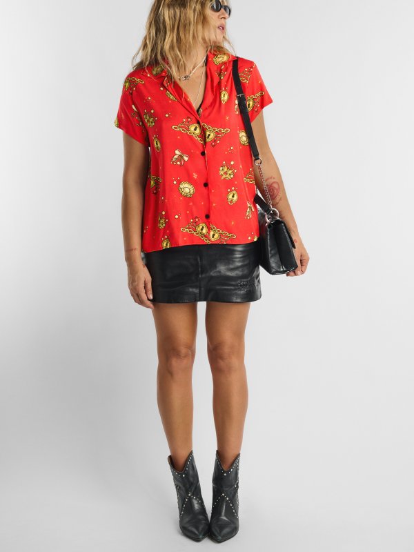 CAMISA ROJA "TESOROS"