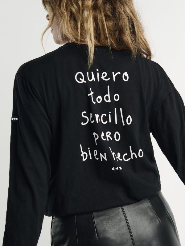 CAMI MANGA LARGA "SENCILLO"