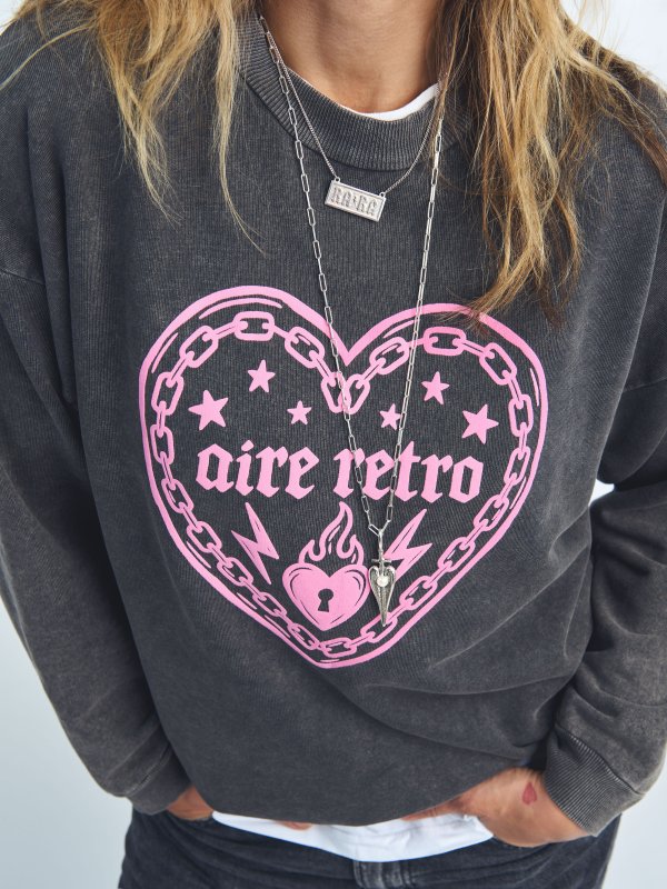 SUDADERA "CORAZÓN" FADE OUT
